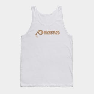 Hokey Religions and Ancient Weapons Tank Top